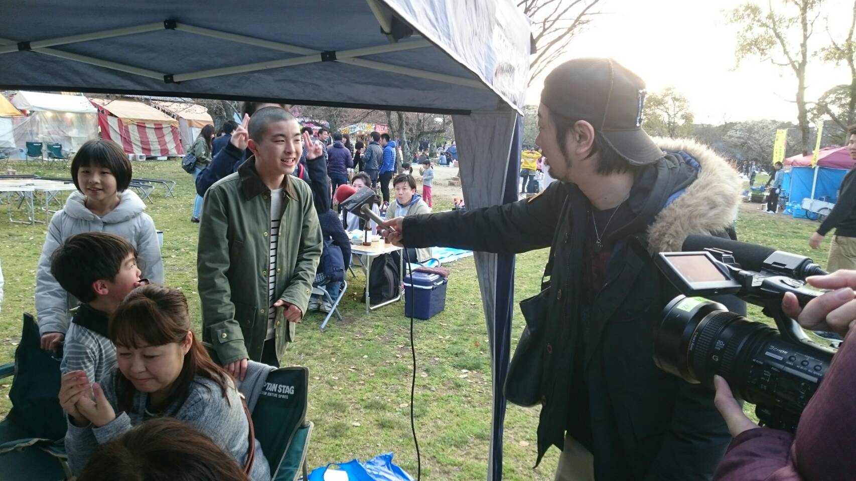 花見は最高！桜は咲かずとも!(^^)!